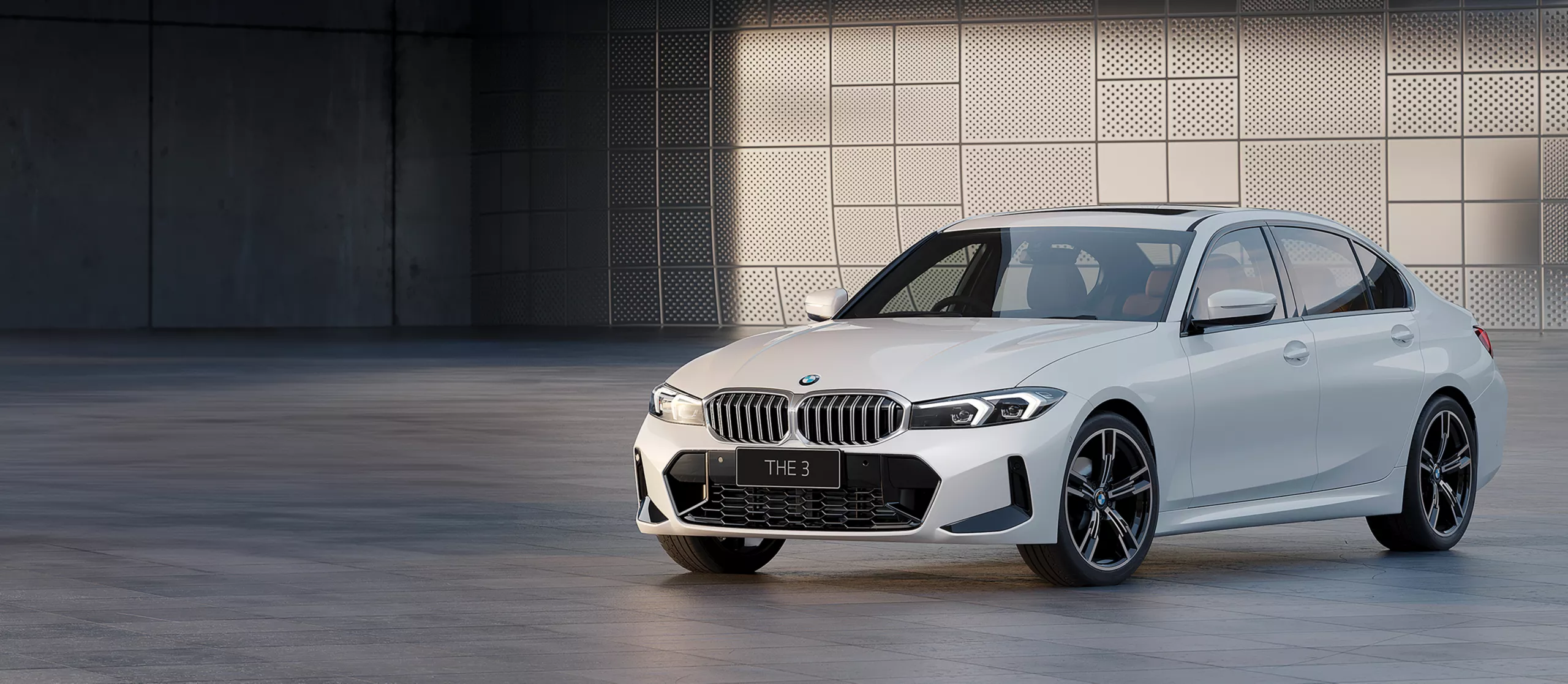 Arjun Menon with their BMW 3 Series